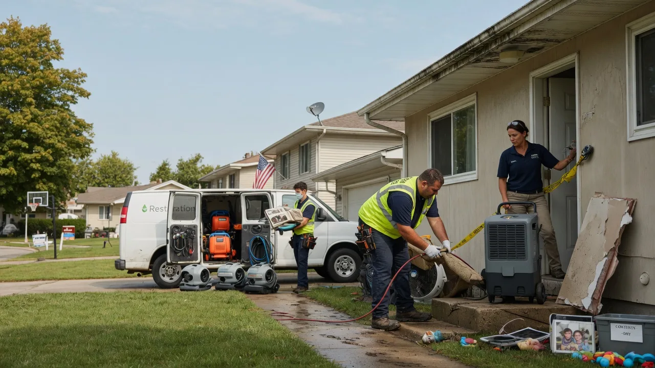 Water Damage Restoration in Vanlue, OH near me